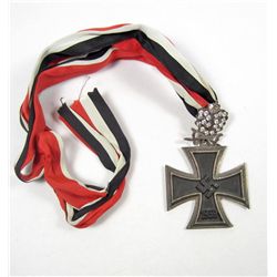 GERMAN NAZI KNIGHTS CROSS W/ OAK LEAVES, SWORDS & DIAMONDS
