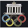 Image 1 : GERMAN NAZI 1936 BERLIN OLYMPICS TABLE TOP PLAQUE