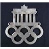 Image 2 : GERMAN NAZI 1936 BERLIN OLYMPICS TABLE TOP PLAQUE