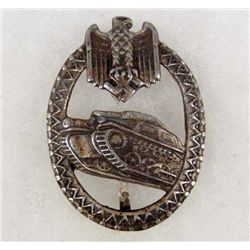 GERMAN NAZI ARMY TANK BADGE