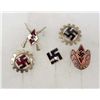 Image 1 : LOT OF 5 GERMAN NAZI STICK PINS