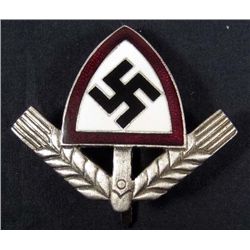 GERMAN NAZI RAD LABOR FRONT BADGE