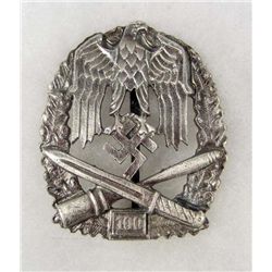 GERMAN NAZI ARMY GENERAL ASSAULT BADGE - 100 ASSAULTS