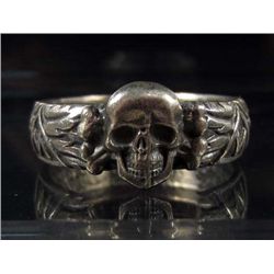 STERLING SILVER GERMAN NAZI SS WEDDING RING