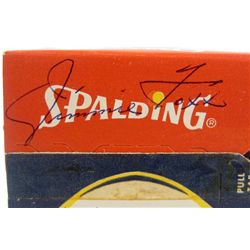 VINTAGE SPALDING BASEBALL BOX SIGNED BY JIMMIE FOXX W/ COA