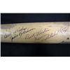 Image 3 : JACKIE ROBINSON, SATCHEL PAIGE & ROBERTO CLEMENTE SIGNED BASEBALL BAT