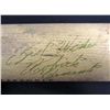 Image 4 : JACKIE ROBINSON, SATCHEL PAIGE & ROBERTO CLEMENTE SIGNED BASEBALL BAT