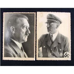 LOT OF 2 GERMAN NAZI ADOLF HITLER ARCHIVE PHOTOS