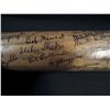 Image 10 : BABE RUTH SIGNED BASEBALL BAT ALONG W/ APPROX. 40 ADDITIONAL SIGNATURES