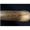 Image 12 : BABE RUTH SIGNED BASEBALL BAT ALONG W/ APPROX. 40 ADDITIONAL SIGNATURES
