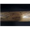 Image 2 : BABE RUTH SIGNED BASEBALL BAT ALONG W/ APPROX. 40 ADDITIONAL SIGNATURES
