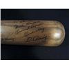 Image 3 : BABE RUTH SIGNED BASEBALL BAT ALONG W/ APPROX. 40 ADDITIONAL SIGNATURES
