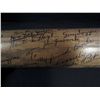 Image 5 : BABE RUTH SIGNED BASEBALL BAT ALONG W/ APPROX. 40 ADDITIONAL SIGNATURES