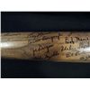 Image 8 : BABE RUTH SIGNED BASEBALL BAT ALONG W/ APPROX. 40 ADDITIONAL SIGNATURES