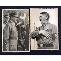 LOT OF 2 GERMAN NAZI ADOLF HITLER ARCHIVE PHOTOS