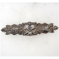 GERMAN NAZI ARMY SILVER CLOSE COMBAT CLASP