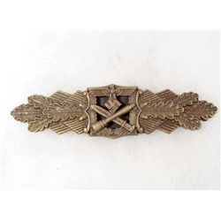 RARE GERMAN NAZI ARMY GOLD CLOSE COMBAT CLASP