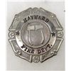 Image 1 : VINTAGE HAYWARD CALIFORNIA FIRE DEPARTMENT FIREMANS BADGE