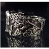 Image 3 : STERLING SILVER GERMAN NAZI SS ANTI - PARTISAN WARFARE RING