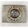 Image 1 : GERMAN NAZI WAFFEN SS GOTT MITT UNS SKULL EM BELT BUCKLE