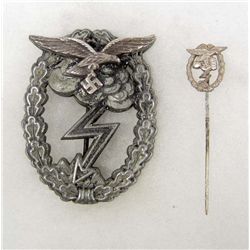 GERMAN NAZI LUFTWAFFE GROUND COMBAT BADGE