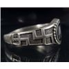 Image 2 : STERLING SILVER GERMAN NAZI SS ENAMELED RING