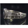 Image 3 : STERLING SILVER GERMAN NAZI SS ENAMELED RING