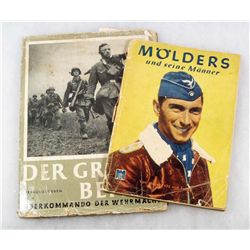 LOT OF 2 GERMAN NAZI 1941 SOFT COVER BOOKS