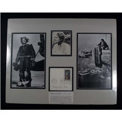 CUT SIGNATURE OF MARGARET BOURKE - WHITE W/ COA FROM TODD MUELLER AUTOGRAPHS
