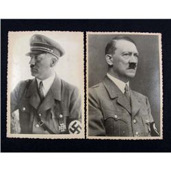 LOT OF 2 GERMAN NAZI ADOLF HITLER ARCHIVE PHOTOS
