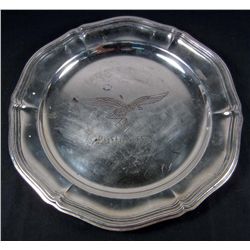 GERMAN NAZI LUFTWAFFE PRESENTATION WALL PLATE
