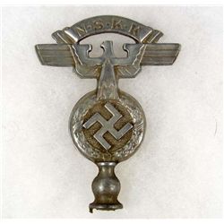GERMAN NAZI NSKK TABLE TOP FLAG POLE TOPPER