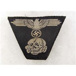 GERMAN NAZI SS M43 CAP INSIGNIA