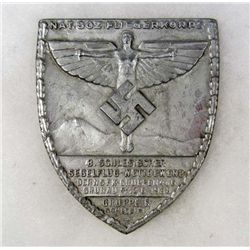 GERMAN NAZI NSFK PLAQUE
