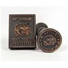 Image 1 : LOT OF 2 GERMAN NAZI WAX SEAL / RUBBER STAMPS W/ WOOD HANDLES