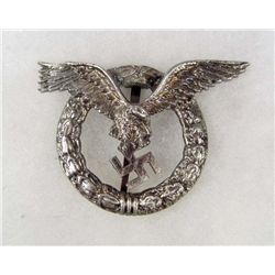 GERMAN NAZI LUFTWAFFE PILOT BADGE