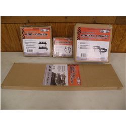 Cycle Country ATV high bar rack kit: gun holder, bow holder, rod locker & bucket holder  MSRP $199.9