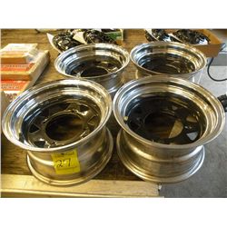 qty 4  12 x7 rims- fit Polaris Sportsman  New- never installed