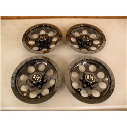 Cycle Country qty 4  10" chrome wheel covers    MSRP $8. Each     new