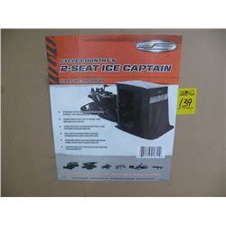 Cycle Country 2-seat Ice Captain fishing shelter   MSRP $499.   New in box