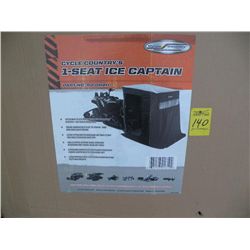 Cycle Country 1-seat Ice Captain fishing shelter   MSRP $399.   New in box