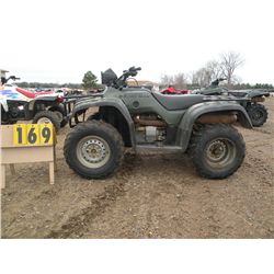 1999 Honda Foreman 450 ES   unable to verify vin    SN- 478TE2249X4005123