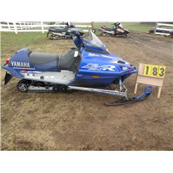 2001 Yamaha SXR 700    SN- 8CH027503