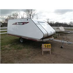 2012 Triton 8 1/2x12 enclosed trailer - New    SN- 4TCSS1121CH104837
