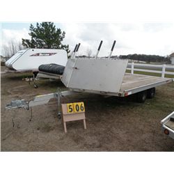 2004 Sled Bed 12 ft trailer    SN- 5A8MJ212642025880