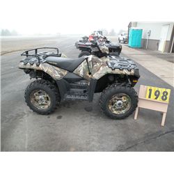 2011 Polaris Sportsman XP 850 4x4   SN-4XAZX85A5BA117306