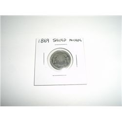 1869 Shield Nickel Nickel *PLEASE LOOK AT PICTURE TO DETERMINE GRADE - NICE COIN*!!