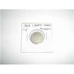 1903 Liberty Head "V" Nickel *PLEASE LOOK AT PICTURE TO DETERMINE GRADE*!!