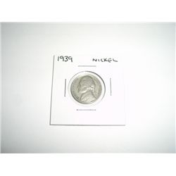 1939 Jefferson Nickel *PLEASE LOOK AT PICTURE TO DETERMINE GRADE*!!