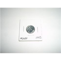 1943 STEEL WAR Penny *EXTREMELY RARE MS-65+ GRADE*!!